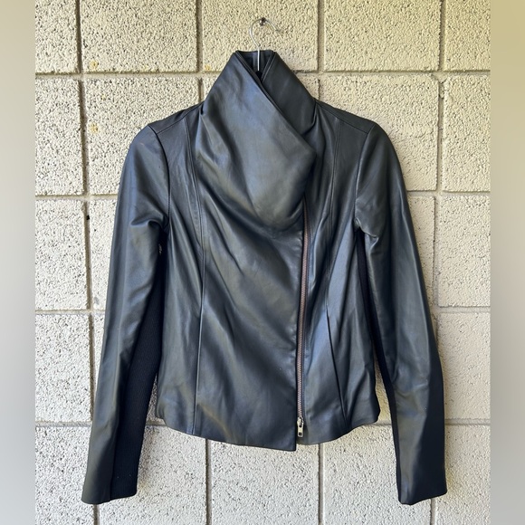 NWOT Vince leather jacket - Picture 2 of 14